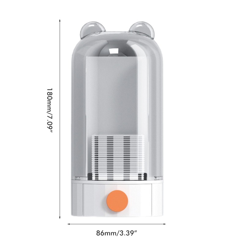 Automatic Cotton Pad Dispenser Press Out Makeup Cotton Holder Dispenser
