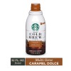 Starbucks Cold Brew Coffee Concentrate - Caramel Dolce, 32 FL