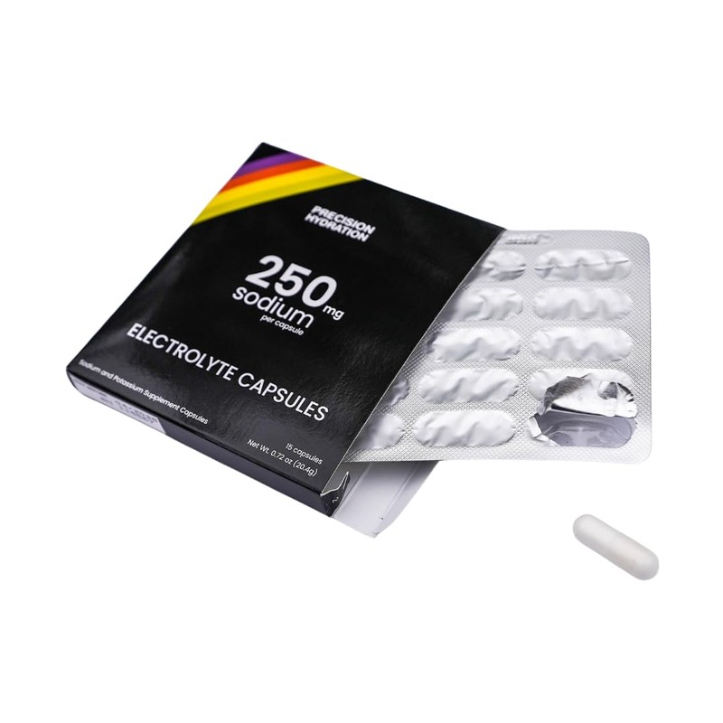 Precision Hydration Electrolyte Capsules - 15 Blister Packed (Waterproof) /