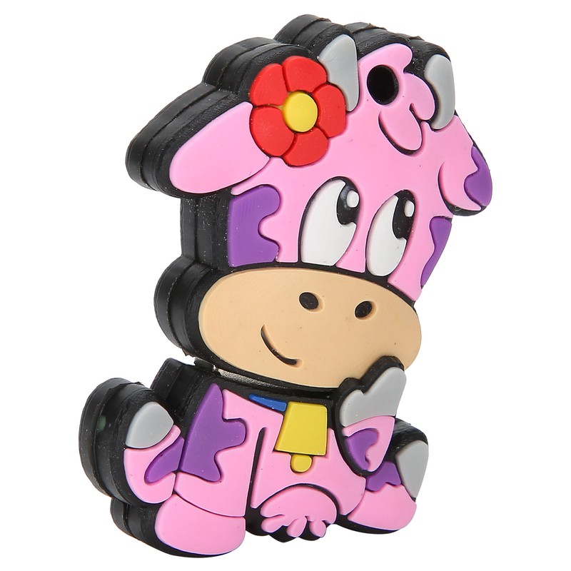 Cartoon U Disk Plastic Appearance High Speed Bulk Storage Flash