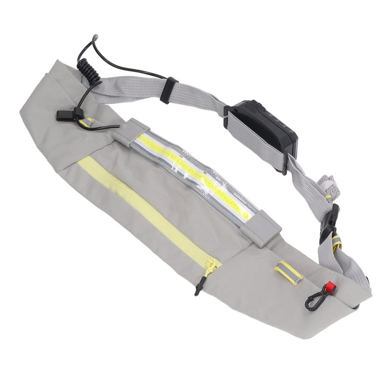 COB Belt Light 5 Modes Waterproof Breathable LED Waist Bag