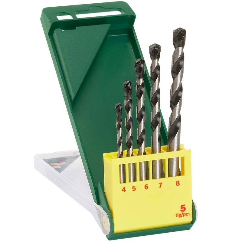 Bosch 5pc Concrete Drill Bit Set