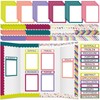 Fuyoooo 90 Pcs Science Fair Board Supplies 60 Trim Scalloped