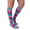 OOSC Mambo Sunset Ski/Snowboard Socks – Vibrant Design, Cushioned Support,