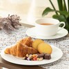 Narumi 50763-5563 Aria Cup Saucer, White, 6.7 inches (17 cm),