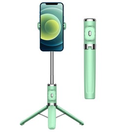 Selfie Stick, 2024 Industry Model, Lightweight; Compatible with Tripod/Monopod, Tabletop, Lightweight, 360° Rotation, Wireless Remote Control, Ideal for Selfies, Recording, Live Broadcasting, Video
