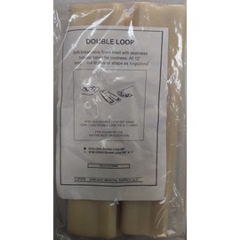 HERMELL Pedi-Foam Sleeves 12" 8735 (303) Double Loop 5/8" for 2nd, 4th & 5th Toes 4/PK