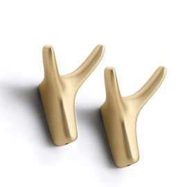 Dekori Wall Hanging Hook, Wall Hanger, Stylish, Wall Hook, Wall Organizer, Scandinavian Deer Antler, Wall Decorative Coat, Clothes Hat, Hanging Storage, Fall Prevention, Door Hook with Screws, Entryway, Bathroom, Sleeping, Kitchen, Store, Space Saving, E