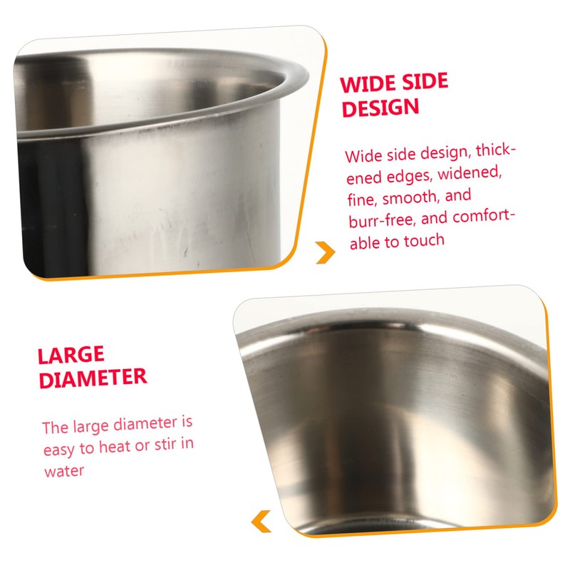 STOBOK 3pcs Wax Melting Pot Soap Heater for Projects and