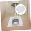 WOONEKY 2pcs Squat Toilet Smell Preventer Odour Device Wax Toilet