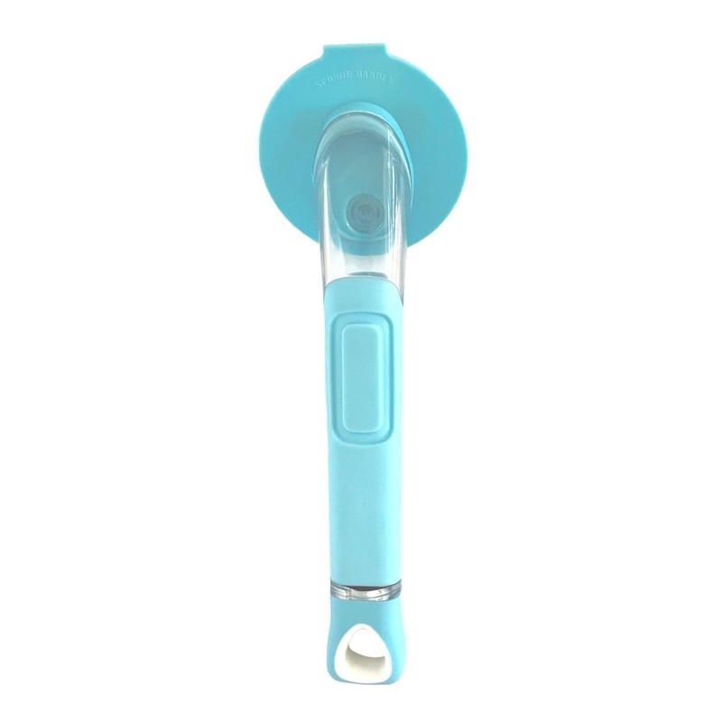 The Original Smiling Sponge Handle Soap Dispensing Handle by Smilyeez