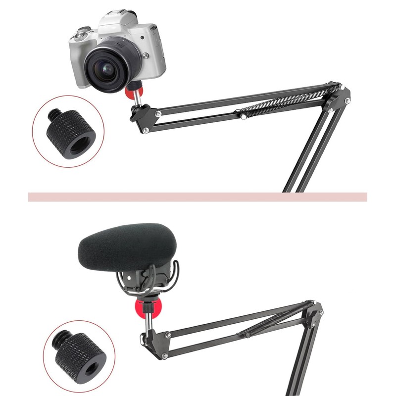 Camera Screw Diameter Conversion Adapter Acoustic Equipment Microphone Tripod Head