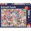 Schmidt CSG57384 American Puzzle, Multi-Colour