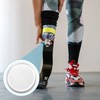Geiserailie 6 Pcs Amputee Pads Prosthetic Liner Patch Prosthetic Leg