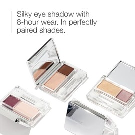 Clinique All About Shadow Duo Eye Shadow Makeup | Safe For Sensitive Eyes | Buildable + Long-Wearing Color | Smooth, Easy Application | Buildable + Lo