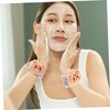 Healeved 2 Sets of Face Wash Wristbands Soft Rabbit Fur