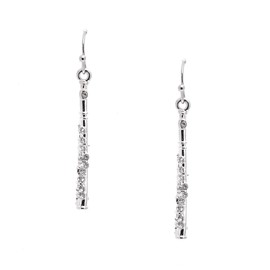 chelseachicNYC Memorable Dangling Flute Music Earrings