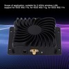 WiFi Range Extender Black Spiral Fan Shaped Wireless Signal Amplifier