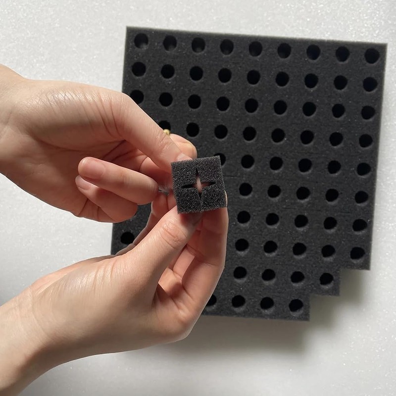 Generic Hydroponics Sponge, Pack of 100 Hydroponics Sponge for Growing