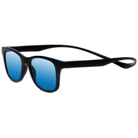 Magz Astoria - anteojos de sol polarizadas magnéticas, Matte Black/Brown Lens, M