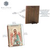 NKlaus Guardian Angel Wooden Icon 10 x 12 cm Christian