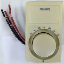 Mears M600S Two Circuit Ivory Thermostat