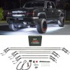 LEDGlow 6pc White LED Flexible Truck Slimline Underbody Underglow Accent