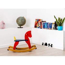 Mouse Love Heart Wall Art Sticker | Cute Mouse Vinyl Decal Sticker | Funny Mouse Hole in The Wall Home Skirting Board Sticker | Mice Home Sticker for Wall, Skirting Board, Bedroom, Kid's Room