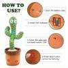 MIAODAM Dancing Cactus, Talking Cactus Baby Toy Repeating Words Smart