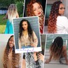 Deep Goddess Pre Looped Locs Crochet Hair(18 Inch 8 Pcs