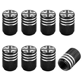 8 Pieces Tyre Valve Caps, Anti-Leak Valve Caps, Car Tyre Dust Caps, Decorative Valve Caps, Tyre Accessories