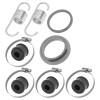 Caltric Exhaust Muffler Gasket Kit for Arctic Cat 400 2X4