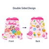 12 Pcs Lollipop Drawstring Non Woven Bag Pink Drawstring Backpack