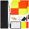 BEAUTIFABLE 9 Pcs Soccer Referee Kit, 2 Pcs Soccer Referee