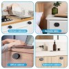 Lltronation Handle-Style Fingerprint Cabinet Lock - Smart Biometric DIY Hidden