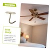 VILLFUL 5pcs Ceiling Hooks Heavy Duty Iron Top Mounted Hooks