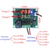 Hailege 2pcs W1219 Thermostat Temperature Controller DC 12V Dual LED