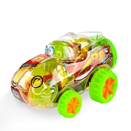 Fruit Jelly Candy - Delicious Fruity Mix with Apple, Pineapple, Grape, Strawberry - Fun Snack for All Ages, Tiktok Trend Items, Tik Tok Candy 36 pcs, 39.5 oz (Modern Car)