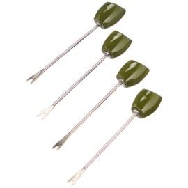 Faringdon 17841078 Swift Olive Forks, Set of 4,Green, Silver