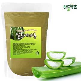Aloe powder 300g Domestic aloe cabbage mixed powder / 알로에가루 300g 국내산 알로에 양배추 혼합 분말