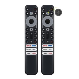 (Pack of 2) Voice Remote Control for TCL Remote Control - Replacement for TCL Tv Remote Control RC902V FAR1 Smart TV Remote