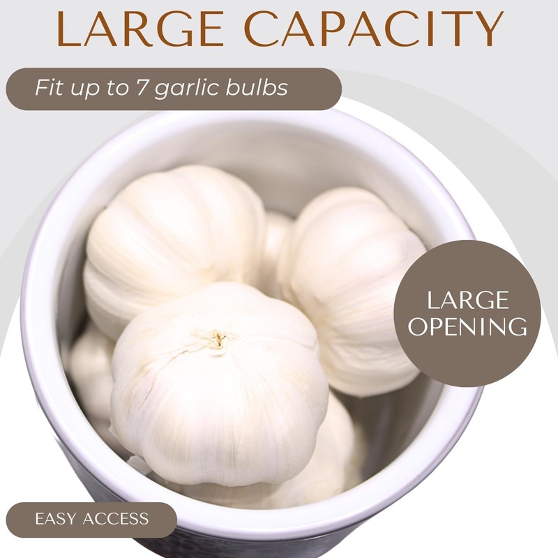 Okavango Ceramic Garlic Keeper - garlic keepers - garlic storage