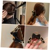 FOMIYES 2pcs Bowknot Metal Hair Clips for Women Elegant Non-