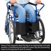 DOERDO Wheelchair Leg Strap Footrest Restraint Prevent Falls and Slipping,