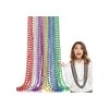 60 Collares Para Bolitas Mardi Gras Batucada Fiesta
