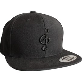 Cap Men's Flexfit Snapback: Treble Clef Baseball Cap Men's & Women's Baseball Cap Men Black, Black - Treble Clef