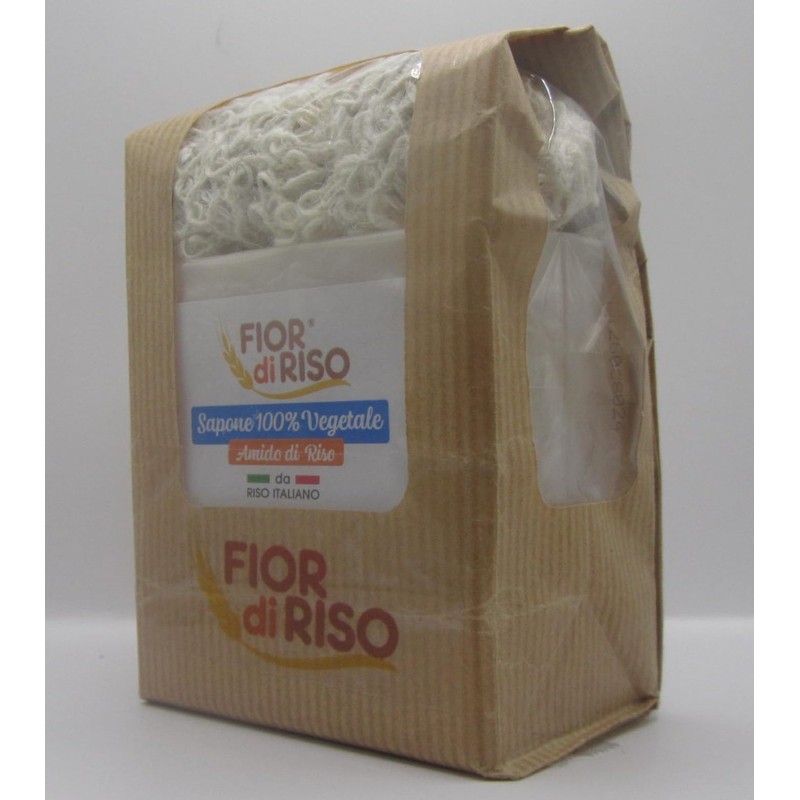 3 Rice Starch Soaps 1 Bag Natural Fibre Exfoliating Scrub