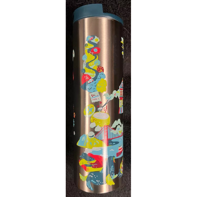 Starbucks NEW Starbucks Discovery Series SAN FRANCISCO Metal Tumbler
