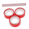 TEHAUX 3sets Thread Sealing Ptfe Safety Tape Leakproof Acid Alkali
