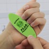 Resist Pear Pressure Peer Funny Humor Double-Sided Oval Nail File
